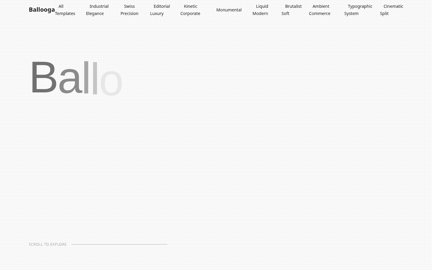 Typographic System Vorschau